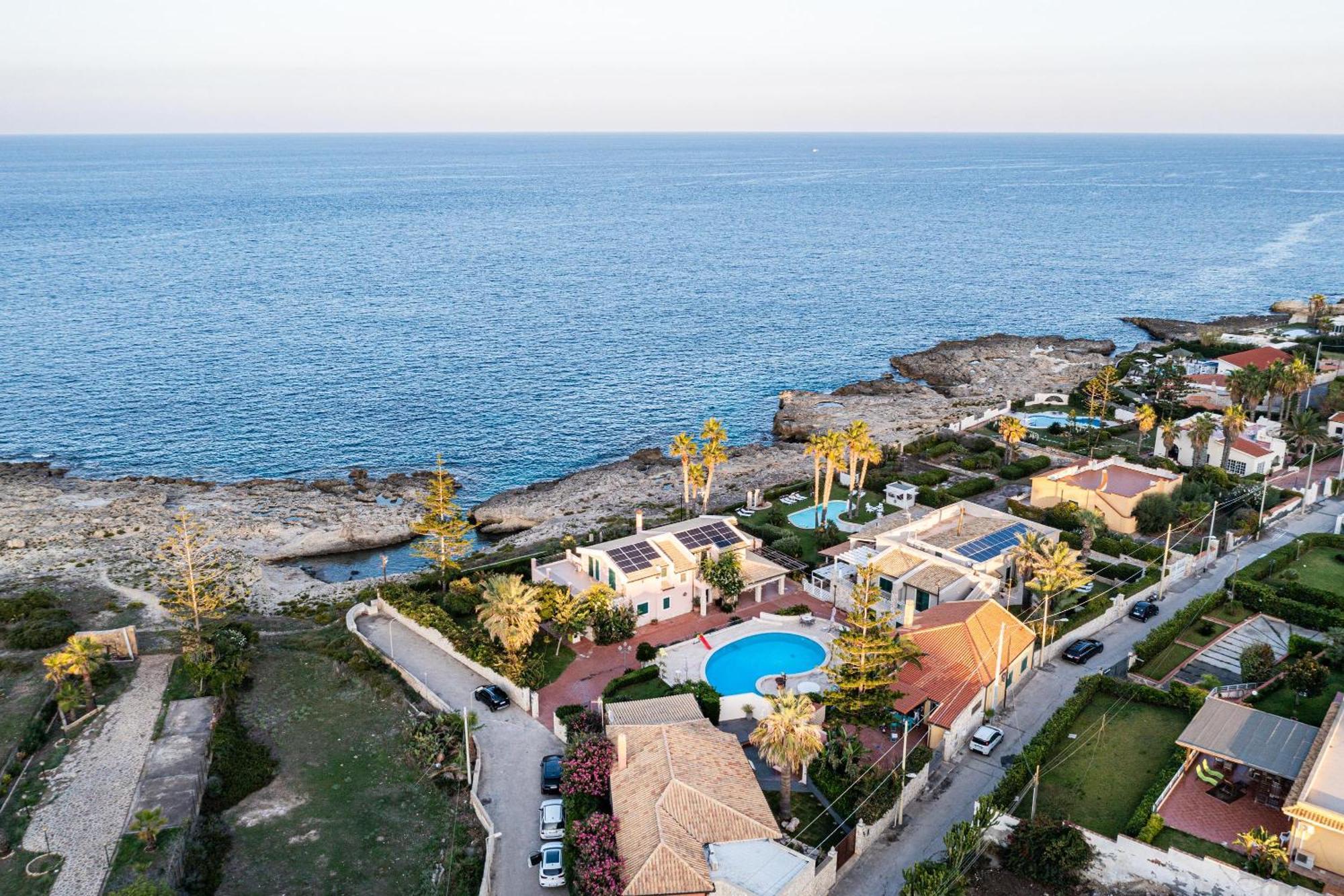 奥古斯塔Fronte Spiaggia Zoe别墅 外观 照片